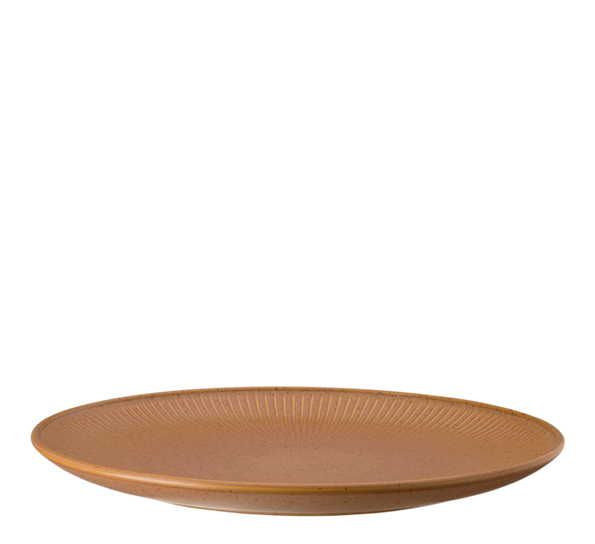 Clay Earth tallerken 27 cm lys brun fra Thomas