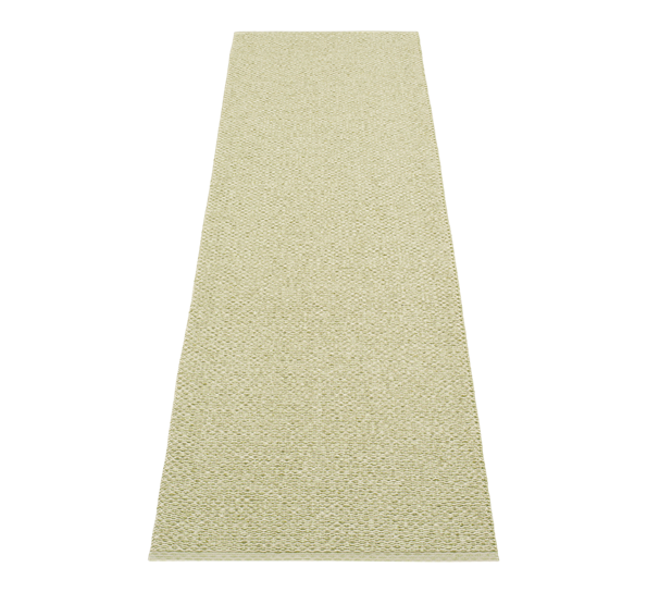 Svea matte oliven metallic 70x320 cm fra Pappelina