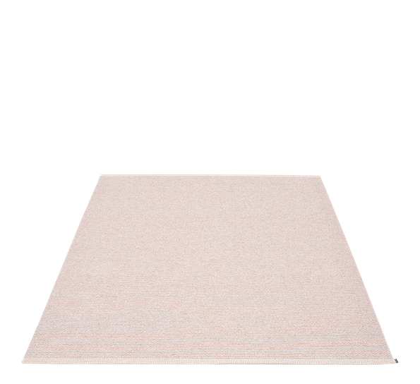 Mono matte pale rose 180x220 cm fra Pappelina