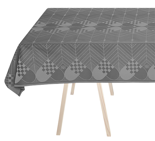 Christmas duk 165x300 cm Winter Grey fra Georg Jensen Damask