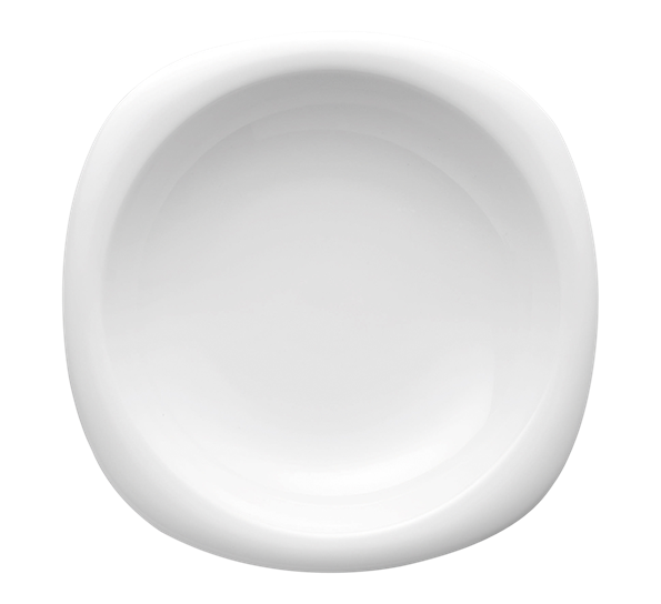 Suomi Hvit tallerken dyp 23 cm fra Rosenthal