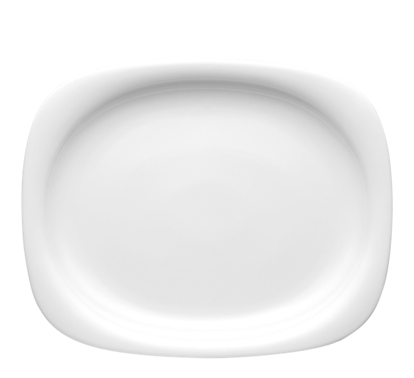 Suomi Hvit fat 38x30,5 cm fra Rosenthal