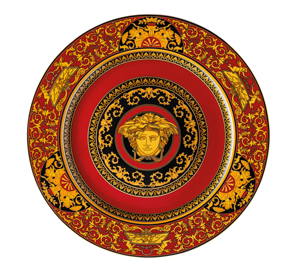 Medusa dekketallerken 30 cm fra Versace