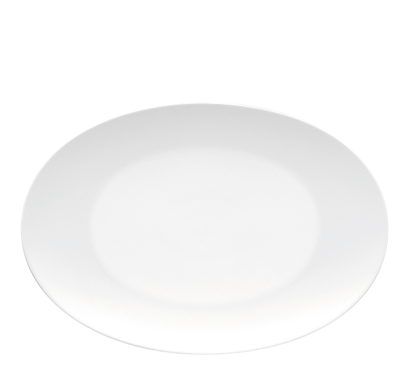 TAC Hvit fat ovalt 34 cm fra Rosenthal