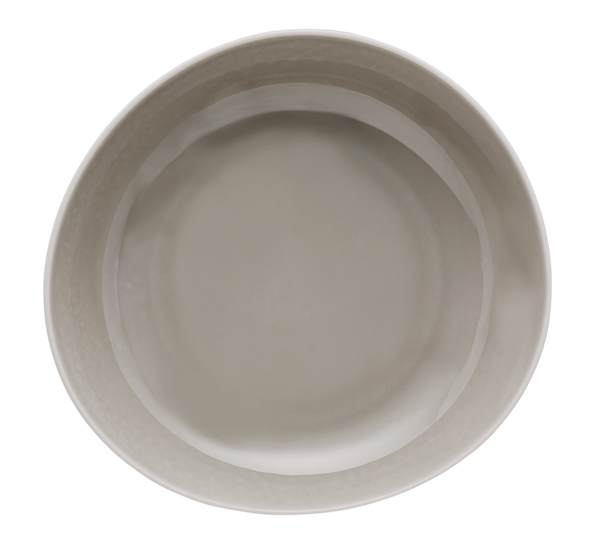 Junto Pearl Grey tallerken dyp 22 cm fra Rosenthal