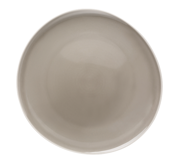 Junto Pearl Grey tallerken flat 27 cm fra Rosenthal