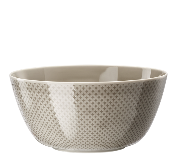 Junto Pearl Grey skål 22 cm fra Rosenthal