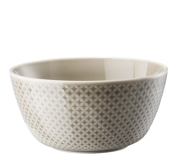 Junto Pearl Grey frokostskål 14 cm fra Rosenthal