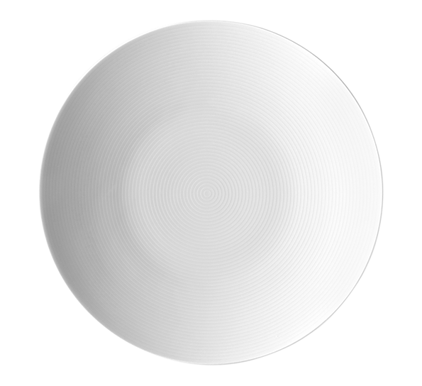 Loft Hvit asjett 22 cm fra Thomas