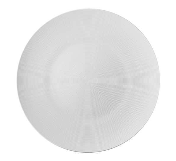 Loft Hvit tallerken 31 cm fra Thomas