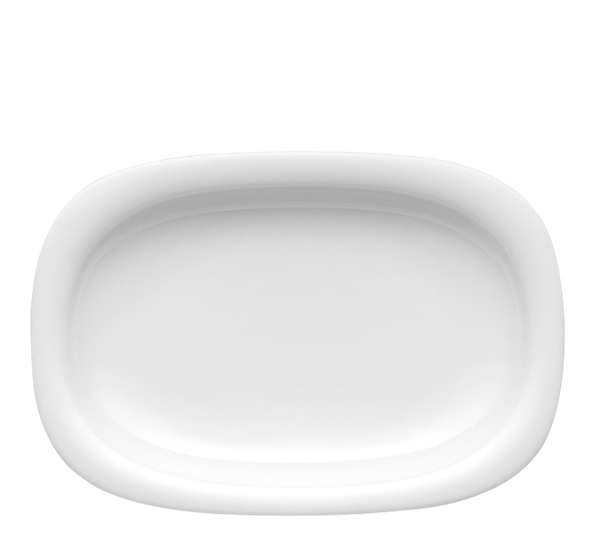 Suomi Hvit fat 24x16,5 cm fra Rosenthal