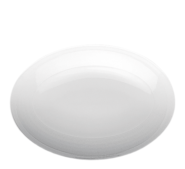 Loft Hvit fat ovalt dypt 27 cm fra Thomas