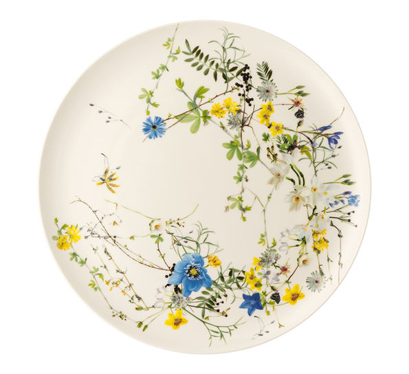 Fleurs Des Alpes dekketallerken 32 cm fra Rosenthal