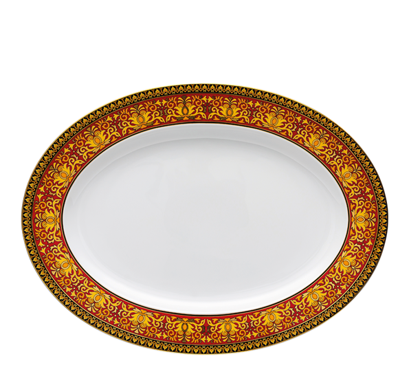 Medusa ovalfat 40 cm fra Versace