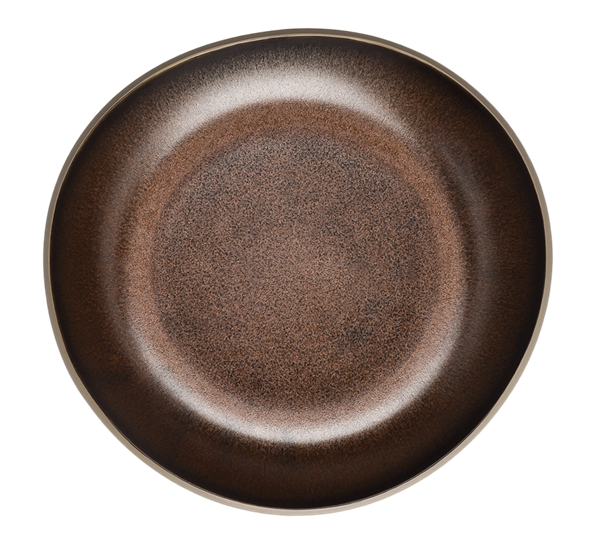 Junto Bronze tallerken dyp 22 cm fra Rosenthal