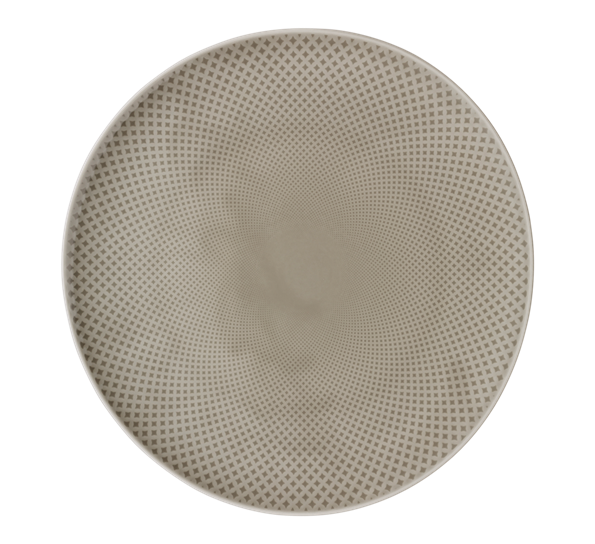 Junto Pearl Grey tallerken 32 cm fra Rosenthal