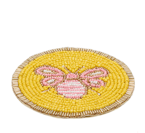 Glassbrikker bie ø10 cm gul EDG Enzo de Gasperi