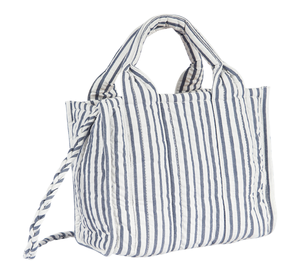 Tote Bag 25x20 cm Blue Stripe ByTiMo