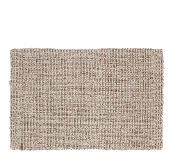 Julia dørmatte 60x90cm jute grå fra Dixie