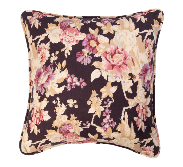 Putetrekk 50x50 cm lin Autumn Flowers ByTiMo