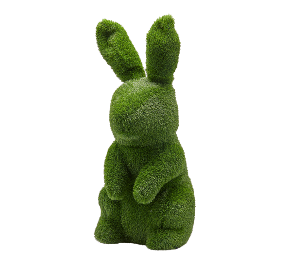 Kanin hagedekorasjon gress 105x50x40 cm grønn EDG Enzo de Gasperi