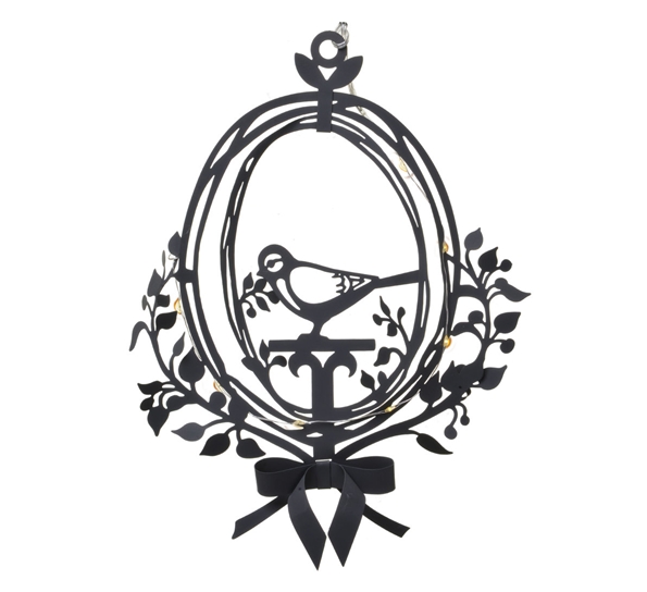 Fugleornament m ledlys fra Jette Frölich