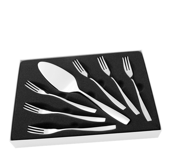 Julie kakesett fra Hardanger Bestikk