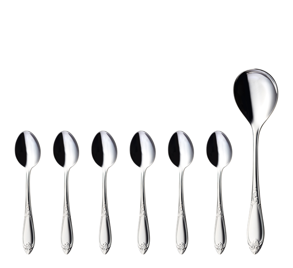 Nina dessertsett fra Hardanger Bestikk