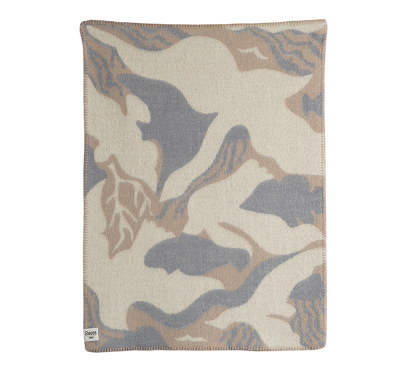 Fugl og Fisk babypledd 100x67 cm fra Røros Tweed