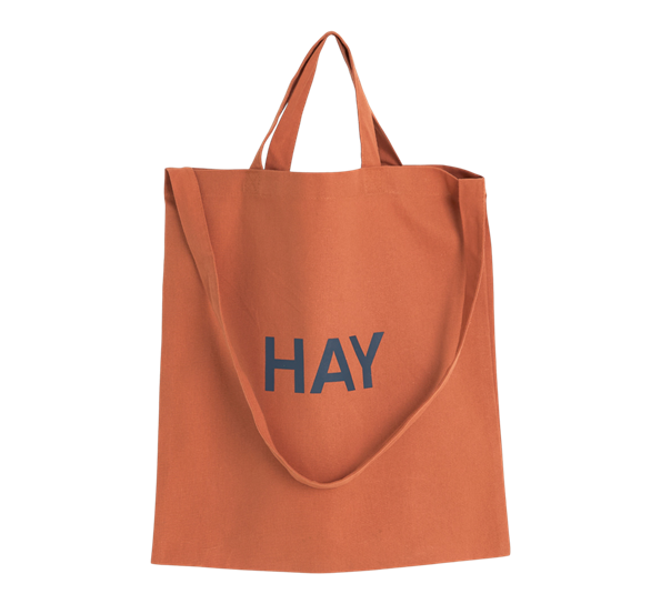 Tote bag 40x37 cm burned orange fra HAY