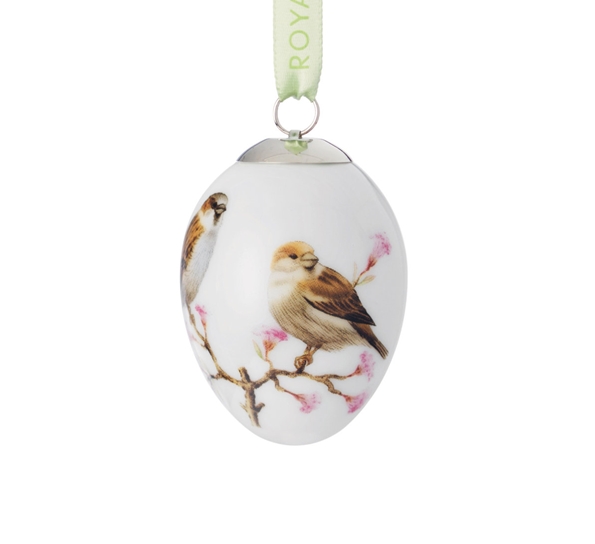 Påskeegg 2017 Spurv fra Royal Copenhagen