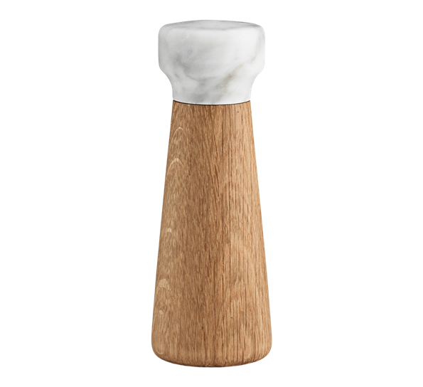 Craft saltkvern eik marmor fra Normann Copenhagen