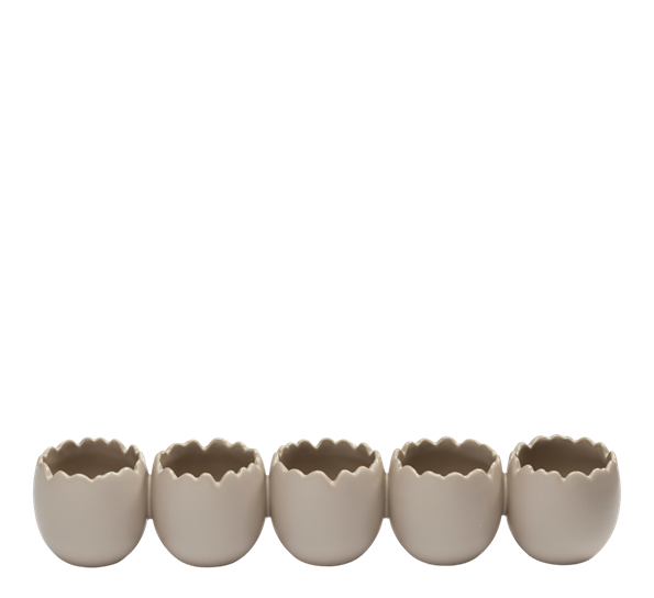 Påskedekorasjon eggerekke sand fra Cooee Design