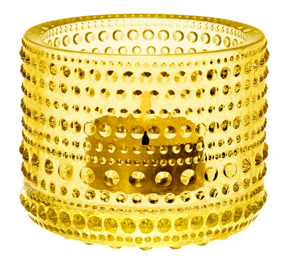 Kastehelmi sitrongul lyslykt fra Iittala