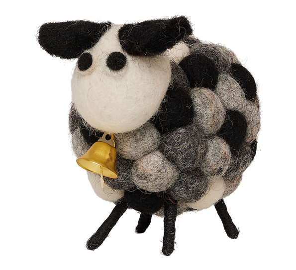 Ullfilt sauen rullestein pebbles fra Und