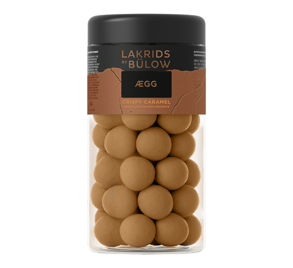 Ægg Crispy Caramell lakris standard 270g fra Lakrids By Johan Bülow