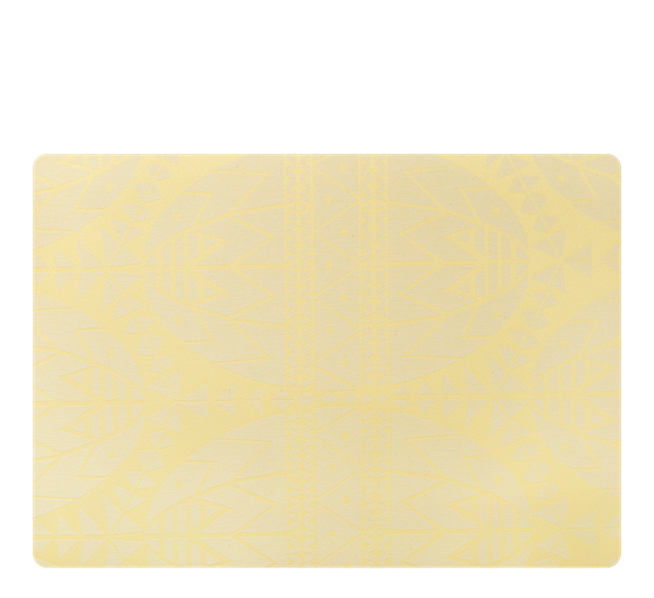 Easter spisebrikker gul 43x30 cm fra Juna