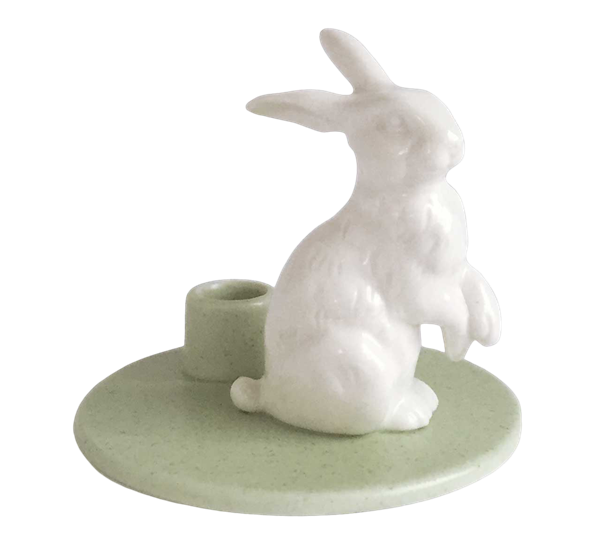 Sweet Stories lysestake hare h8 cm sage fra Dottir