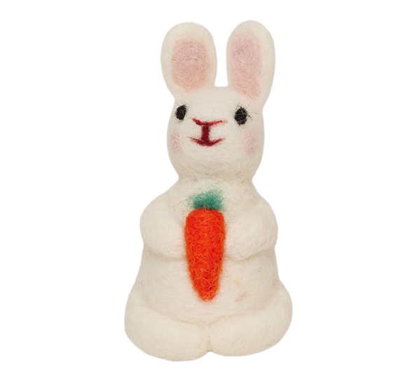 Ullfilt lille påskehare fra Und