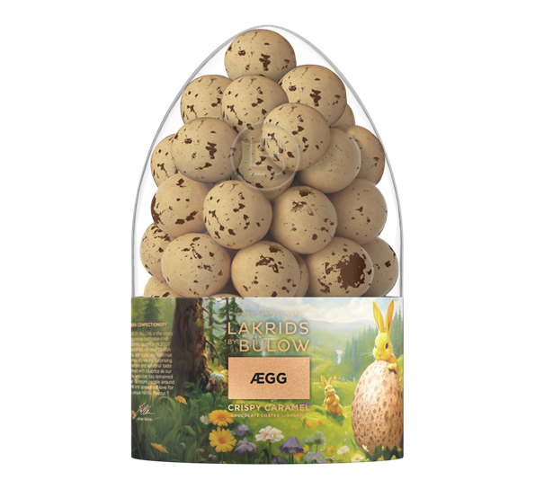 Ægg lakris Crispy Caramel 480g fra Lakrids By Johan Bülow