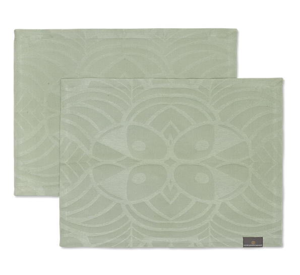 Easter Rustic spisebrikke 2-pk 50x38 cm lys grønn fra Georg Jensen Damask