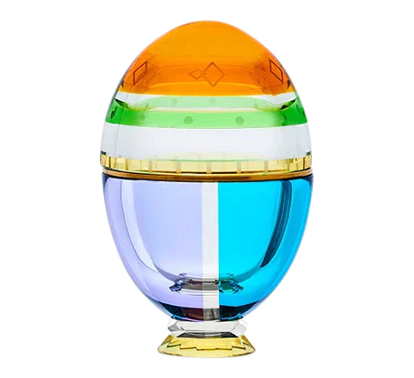 <p>Fantasia bonbonnier egg 10x6x6 cm flerfarget Reflections Copenhagen</p>
