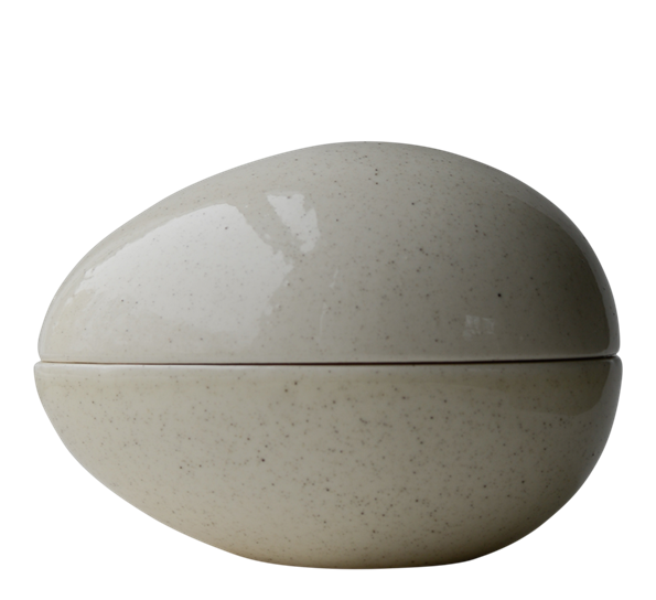 Nest påskeegg 18x12 cm vanilje fra DBKD