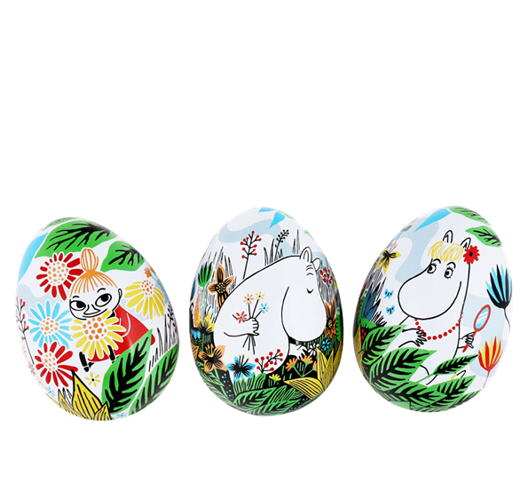 Mummi påskeegg 7,3 cm Mummi og Vennene fra Muurla