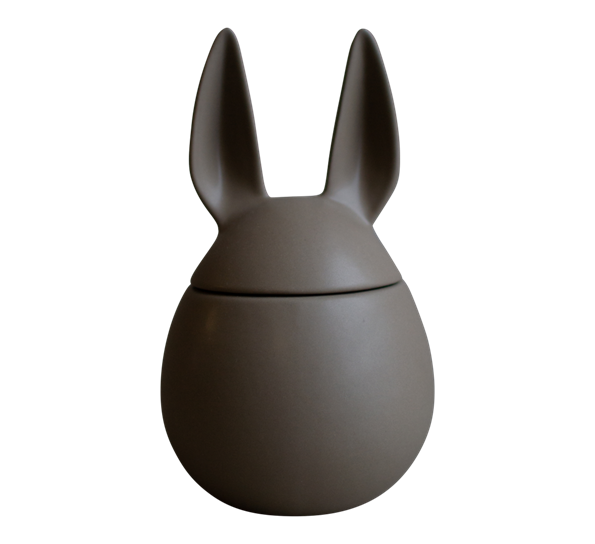Eating rabbit krukke dust ø11,5 cm h20 cm fra DBKD