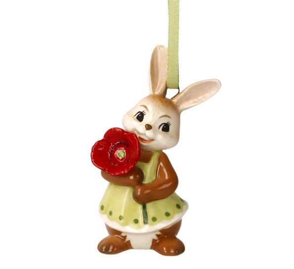 <p>Ornament mini påskekanin A Little Thank You 6,5 cm Goebel</p>
