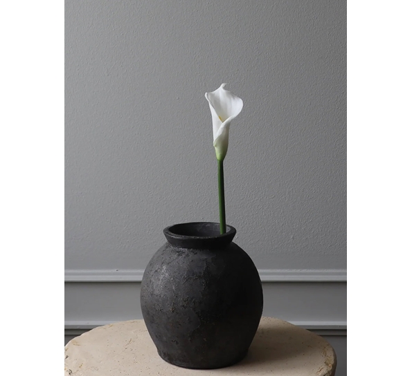 Kunstig blomst Calla Lily hvit Botané