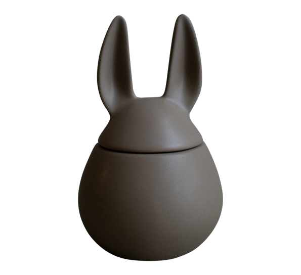 Eating rabbit krukke dust ø8,5 cm h14 cm fra DBKD