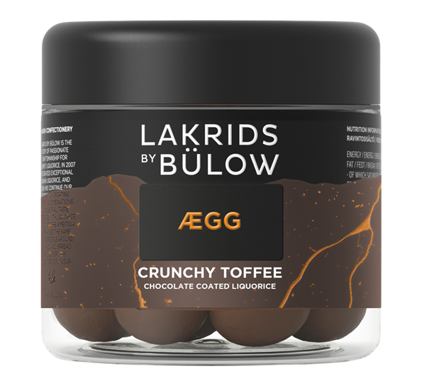Ægg lakris liten crunchy toffee 125g fra Lakrids By Johan Bülow