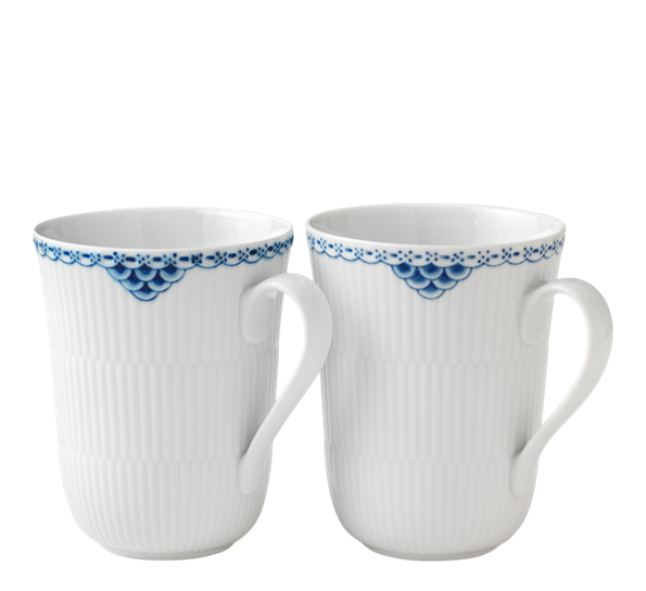 <p>Prinsesse krus 2 pk 36&nbsp;cl fra Royal Copenhagen</p>
